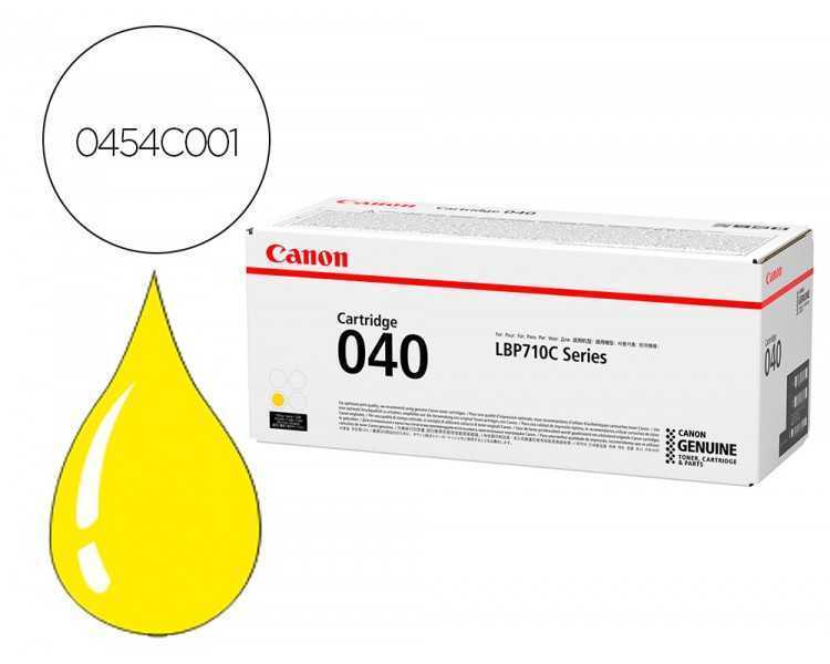 Toner canon 040y lbp710 lbp712 amarillo