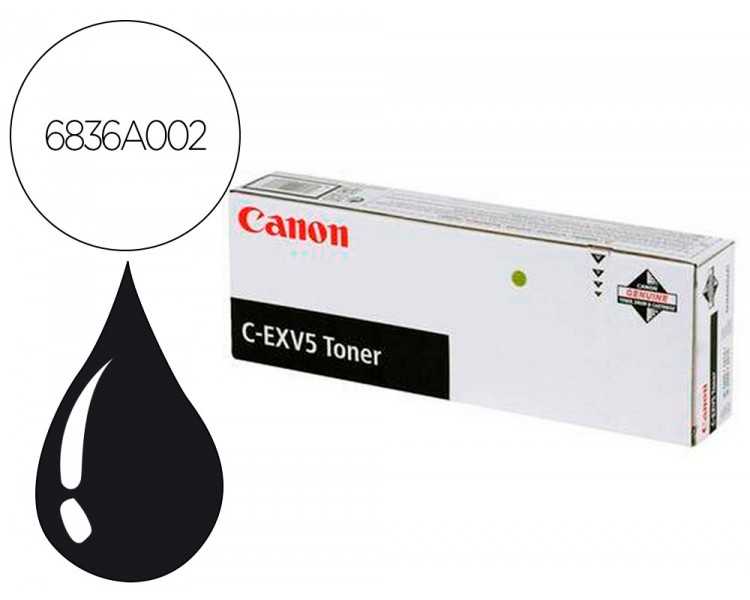 Toner canon exv5 ir1600 ir1610 ir1670 ir2000 negro