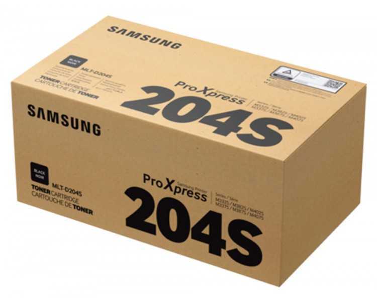 Toner hp samsung m3325 / m3375 / m3825 / m3875 negro mltd204s/els