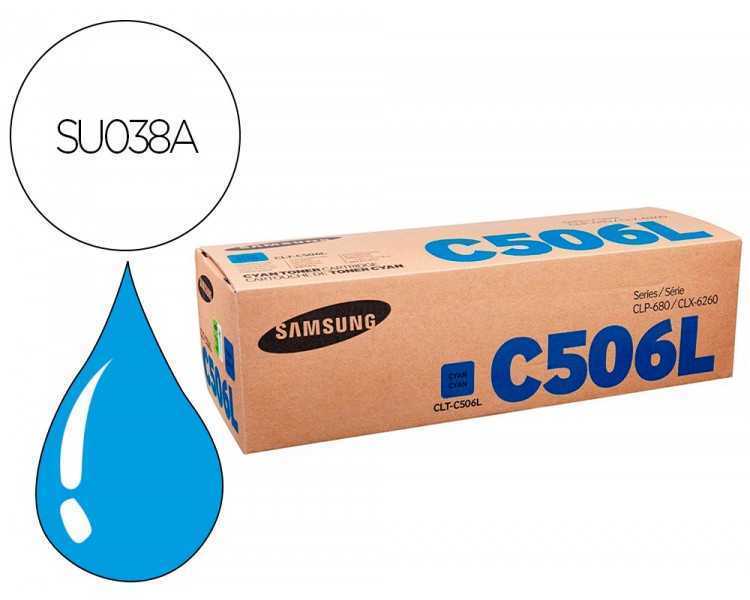 Toner hp samsung clp680nd clx6260 series cian alta capacidad
