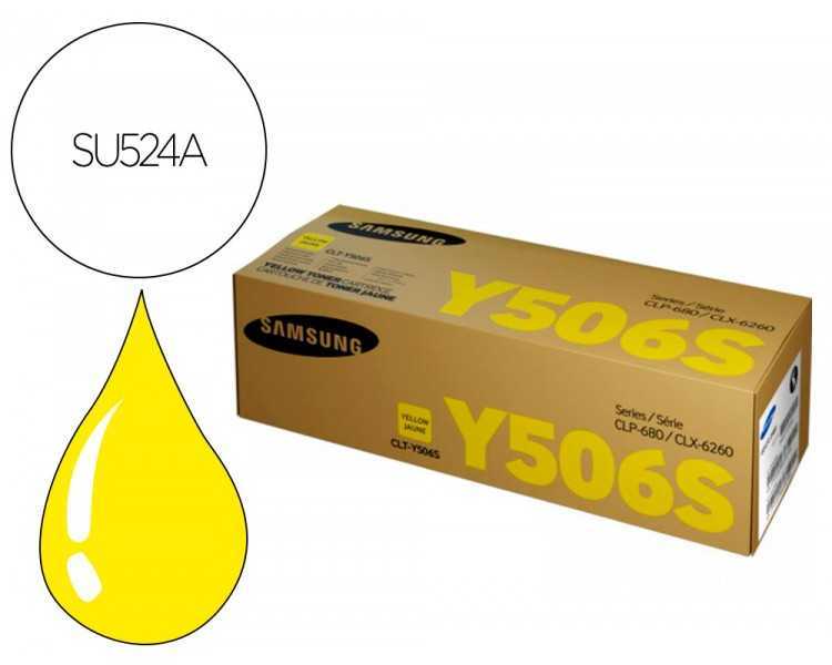 Toner hp samsung clp680nd clx6260 series amarillo