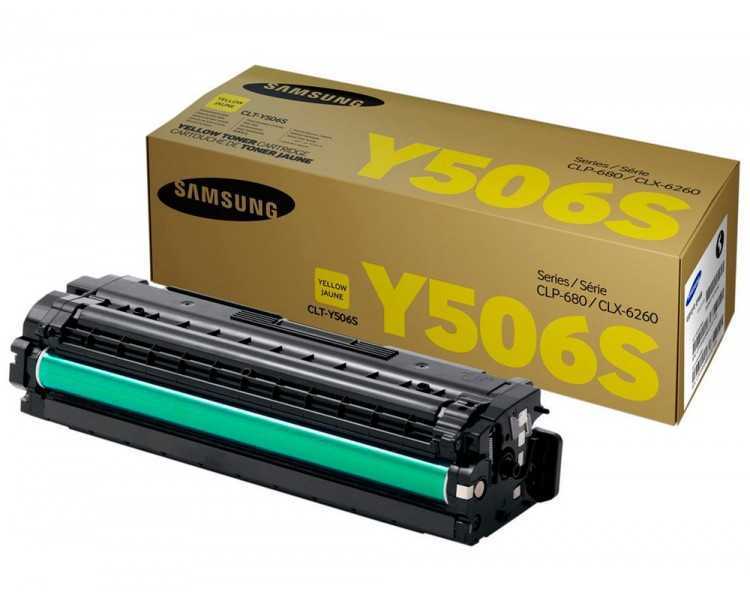 Toner hp samsung clp680nd clx6260 series amarillo