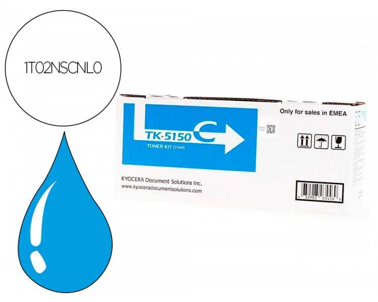 Toner tk5150c kyocera m6035cidn / m6535cidn / p6035cdn tk-5150c cian