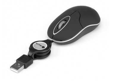 Raton ngs wired sin 1000 dpi retractil 3 botones usb color negro Raton ngs wired sin 1000 dpi retractil 3 botones usb color negro