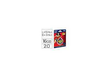 Memoria usb emtec flash 16 gb usb 2.0 collector wonder woman