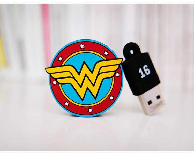 Memoria usb emtec flash 16 gb usb 2.0 collector wonder woman