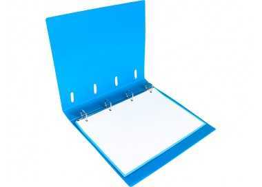 Carpeta con recambio liderpapel a4 cuadro 5mm 100 hojas 80g polipropileno 4 anillas 40mm azul translucido Carpeta con recambio liderpapel a4 cuadro 5mm 100 hojas 80g polipropileno 4 anillas 40mm azul translucido
