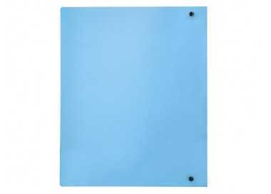 Carpeta liderpapel 4 anillas mixtas 40 mm polipropileno din a4 celeste opaco