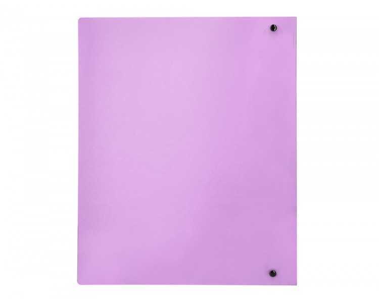 Carpeta liderpapel 4 anillas mixtas 40 mm polipropileno din a4 lavanda opaco