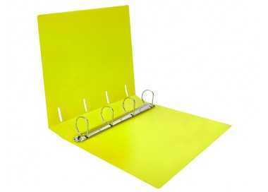 Carpeta liderpapel 4 anillas mixtas 40 mm polipropileno din a4 amarillo fluor opaco Carpeta liderpapel 4 anillas mixtas 40 mm polipropileno din a4 amarillo fluor opaco