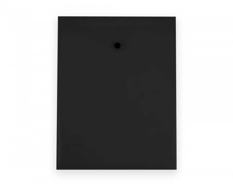 Carpeta liderpapel dossier broche polipropileno din a4 formato vertical con fuelle negro opaco