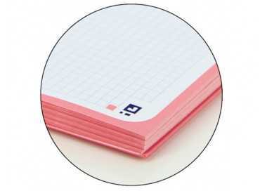 Recambio color 1 oxford din a4+ 80 hojas 90 gr cuadro 5 mm 4 taladros color rosa chicle Recambio color 1 oxford din a4+ 80 hojas 90 gr cuadro 5 mm 4 taladros color rosa chicle