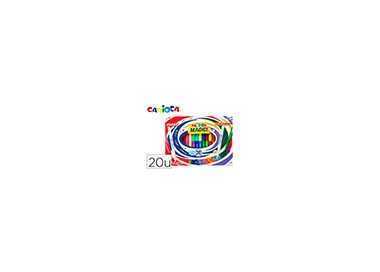 Rotulador carioca magic borrable caja de 20 unidades colores surtidos Rotulador carioca magic borrable caja de 20 unidades colores surtidos