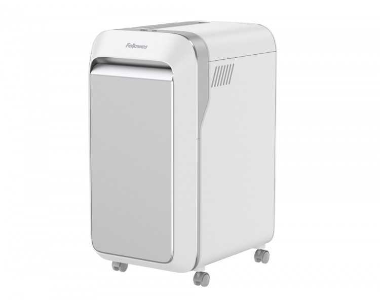 Destructora de documentos fellowes lx221 capacidad de corte 20h seguridad p5 clips grapas y tarjetas 30l blanca