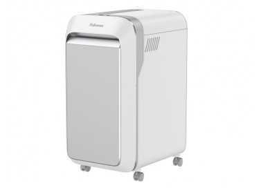 Destructora de documentos fellowes lx221 capacidad de corte 20h seguridad p5 clips grapas y tarjetas 30l blanca