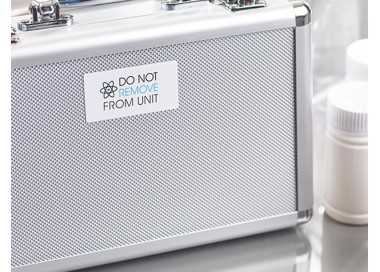Etiqueta adhesiva avery poliester super adherente blanca 45,7x25,4 mm laser pack de 800 unidades
