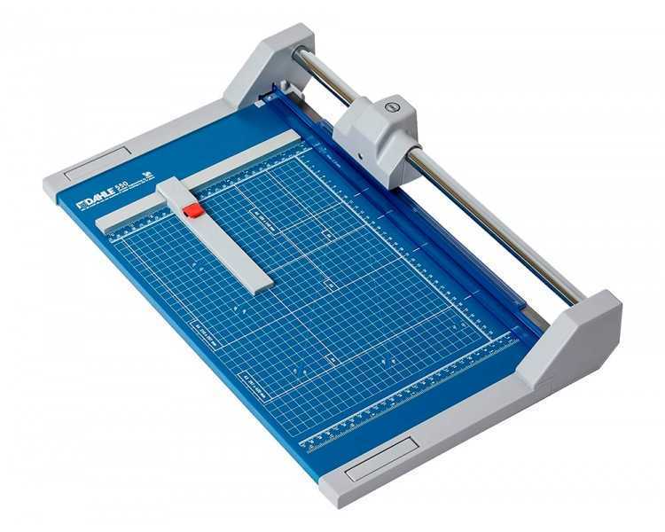 Cizalla de rodillo dahle profesional 550 din a4 metalica capacidad de corte 20 hojas