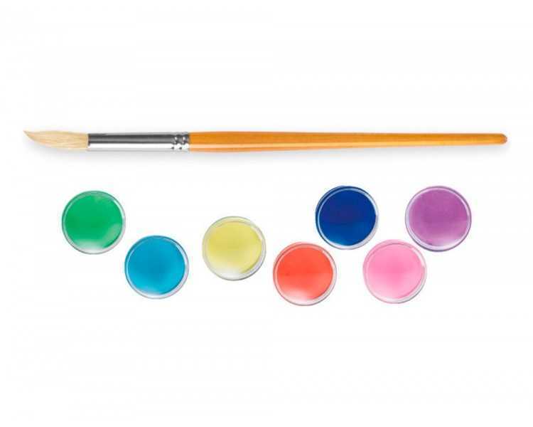 Acuarela carioca 12 colores con pincel estuche de plastico