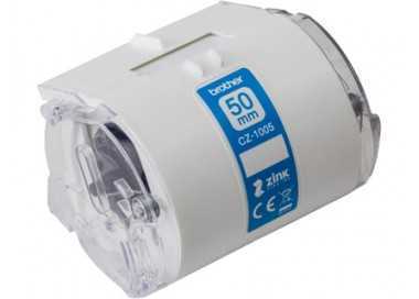 Cinta brother cz-1005 impresion color para impresora vc-500w rollo 50 mm x 5 m