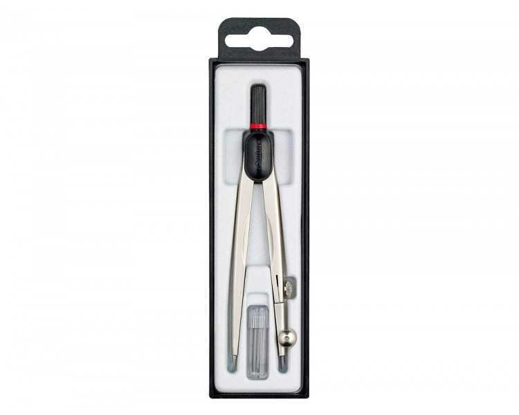 Compas rotring compact universal ajuste rapido radio 13 cm circunferencia 32 cm