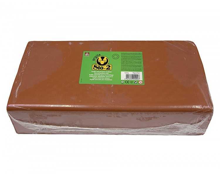 Arcilla argila sio-2 color rojo paquete de 12,5 kg