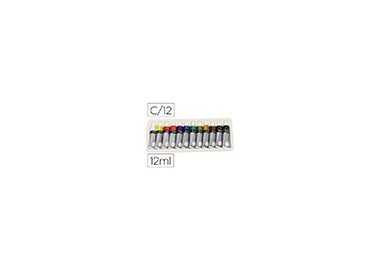 Pintura acrilica daler rowney simply caja de 12 colores surtidos tubo de 12 ml Pintura acrilica daler rowney simply caja de 12 colores surtidos tubo de 12 ml