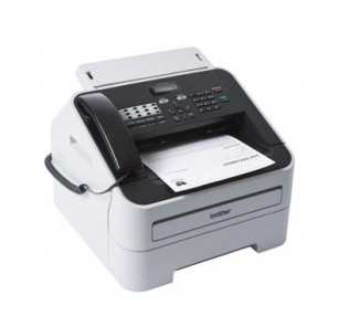 Fax brother 2845 laser monocromo 20 ppm bandeja 250 hojas 16 mb de memoria 33600 bps con auricular telefonico