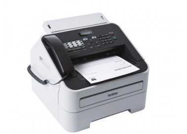 Fax brother 2845 laser monocromo 20 ppm bandeja 250 hojas 16 mb de memoria 33600 bps con auricular telefonico