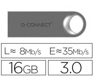 Memoria usb q-connect flash premium 16 gb 3.0
