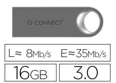 Memoria usb q-connect flash premium 16 gb 3.0