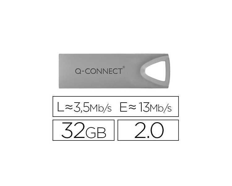 Memoria usb q-connect flash premium 32 gb 2.0