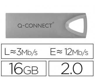 Memoria usb q-connect flash premium 16 gb 2.0