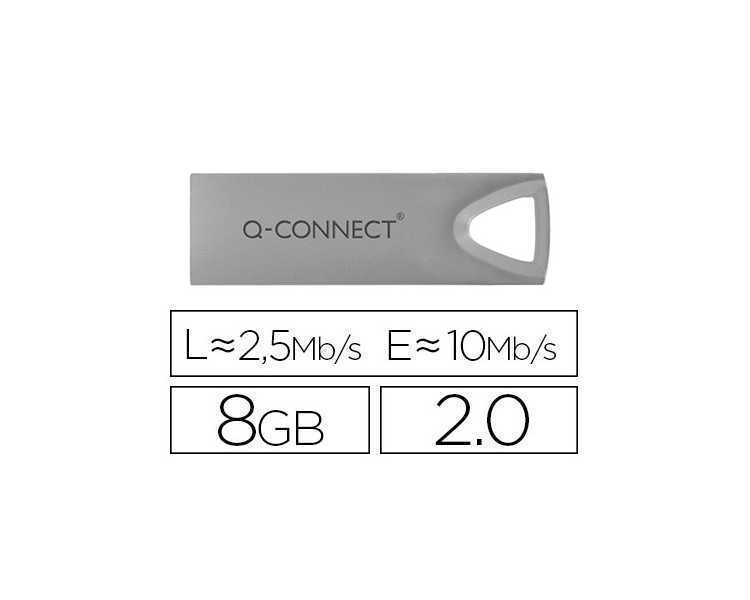 Memoria usb q-connect flash premium 8 gb 2.0