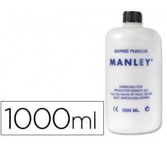 Barniz fijativo manley acabado brillante bote de 1000ml