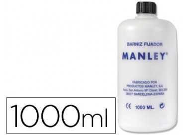 Barniz fijativo manley acabado brillante bote de 1000ml