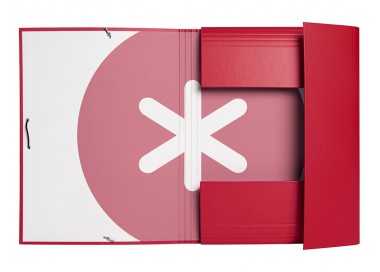 Carpeta antartik gomas a4 3 solapas carton forrado color frambuesa Carpeta antartik gomas a4 3 solapas carton forrado color frambuesa