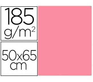 Cartulina guarro rosa chicle 50x65 cm 185 gr