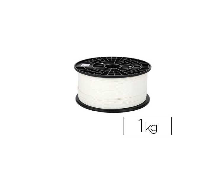 Filamento 3d colido gold pla 1,75 mm 1 kg blanco