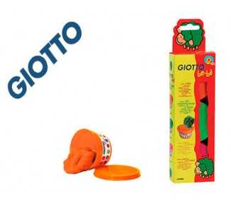 Pasta para modelar giotto bebe pack 3 colores surtidos dermatologicamente testada
