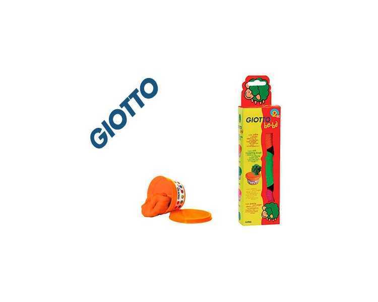 Pasta para modelar giotto bebe pack 3 colores surtidos dermatologicamente testada