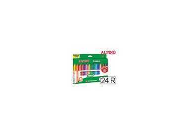Rotulador alpino standard caja de 24 colores surtidos Rotulador alpino standard caja de 24 colores surtidos