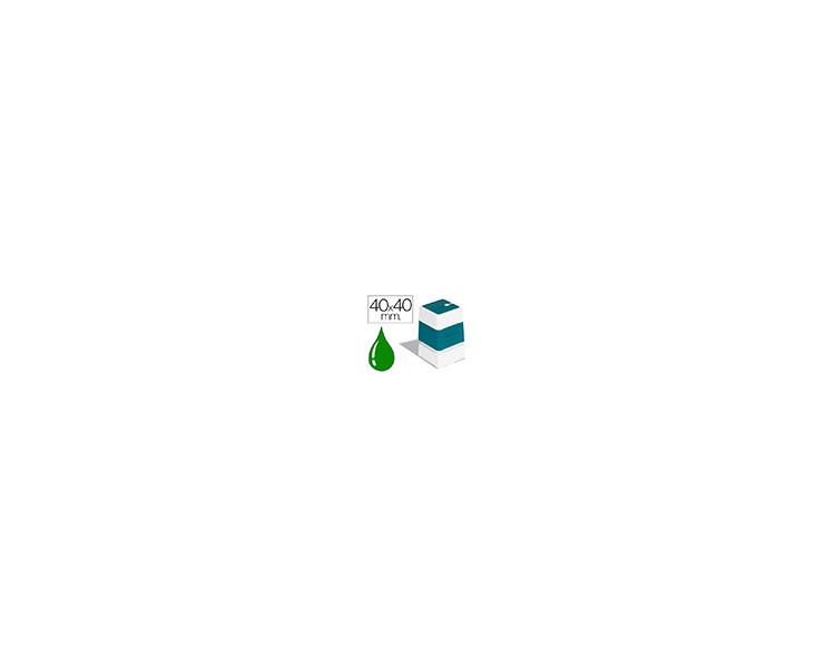 Sello automatico brother 40 mm x 40 mm verde