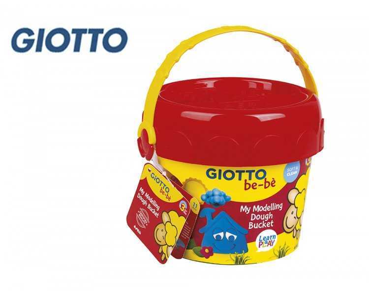 Pasta giotto bebe para modelar cubo maxi con accesorios dermatologicamente testado
