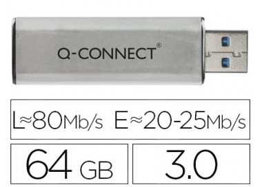 Memoria usb q-connect flash 64 gb 3.0