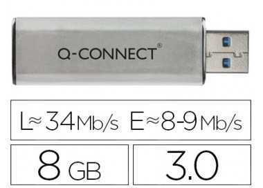 Memoria usb q-connect flash 8 gb 3.0