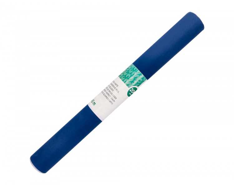 Rollo adhesivo liderpapel unicolor azul brillo rollo de 0,45 x 2 mt