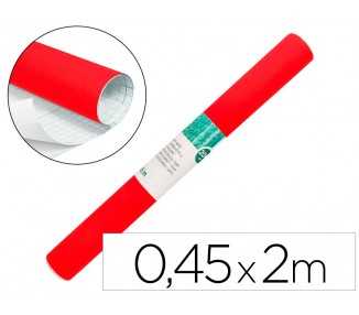 Rollo adhesivo liderpapel especial ante rojo rollo de 0,45 x 2 mt