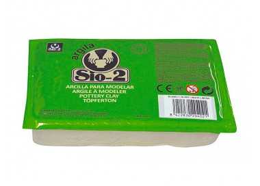 Arcilla argila sio-2 color blanco paquete de 1,5 kg Arcilla argila sio-2 color blanco paquete de 1,5 kg