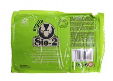 Arcilla argila sio-2 color blanco paquete de 1,5 kg Arcilla argila sio-2 color blanco paquete de 1,5 kg