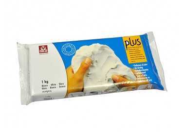 Arcilla sio-2 plus blanca endurece al aire paquete de 1 kg Arcilla sio-2 plus blanca endurece al aire paquete de 1 kg